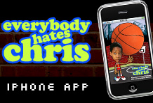 Wireframe Everybody Hates Chris iPhone App